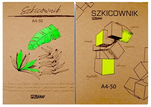 SZKICOWNIK A4/50K BIA 90G POLG FOL A 4 POLIGRAF 5907554903960