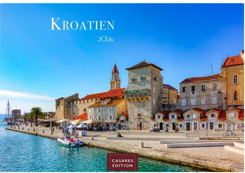 Kroatien Kalender 2026 - Wandkalender Fotokalender Südeuropa 24x35 cm...