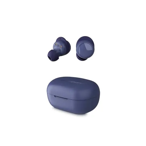 Energy Sistem RaceBuds Wireless Sports Headphones - Kopfhörer mit IPX4 Schutz und Secure-Fit+ für sicheren Sitz beim Sport. Genießen Sie 22 Stunden Musik mit Bluetooth 5.3 in stylischem marineblau.