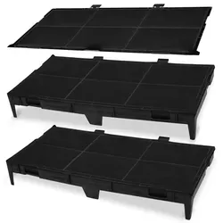 Kohlefilter 3x für Bosch 11025806 DSZ4561 462x198mm von Bosch, VIOKS