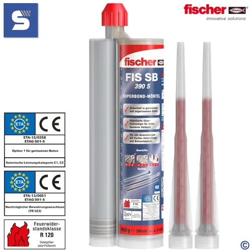 Zement, Mörtel & Beton von Fischer