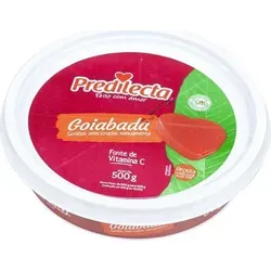PREDILECTA Guaven-Dessert - Goiabada Poli 500g - schnittfestes Guavendessert in Plastikdose