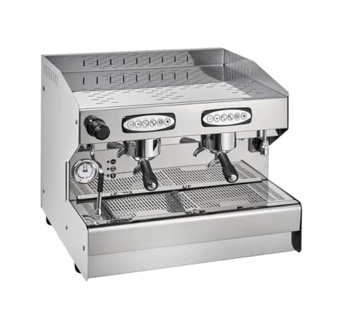 GastroHero Espressomaschine MILANO Compact 2 GR Automatik