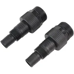 TRUTZHOLM 2x Adapter für Schwimmbadpumpe ABS für 24 / 34  mm Schläuche 1 1/2