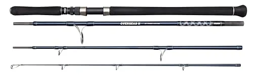 PENN Overseas II Offshore Casting 2,4m bis 200g – Hochwertige Angelrute - Angelruten & Stöcke mit 24T Carbon Blank und robusten Fuji-Führungen für maximale Haltbarkeit und Leistung beim Angeln.