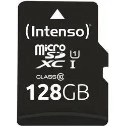 Intenso 128GB microSDXC UHS-I Performance - Robuste, wasserdichte Speicherkarte für zuverlässige Datensicherung unterwegs
