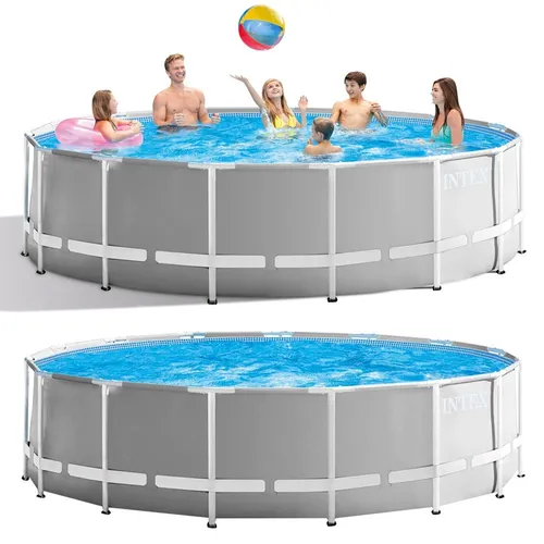Intex Frame Pool Set Prism Rondo 457 x 122 cm von Intex