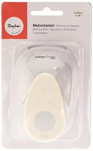Rayher 8959900 Motivstanzer: Rund, ø 2,86 cm, (1 1/8) von Rayher