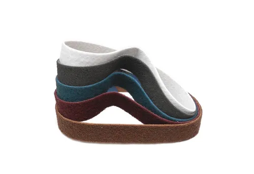 Score Schleifwerkzeuge Schleifpapier 5er Premium Set Vlies-Schleifband, 40 x 760 mm, 1 x jede Körnung, (5 St., je 1x die Körnungen P80+, P120-P150, P180-P240, P320-P360, P500-P600)