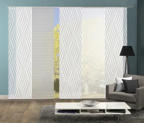 Vision S Schiebegardine 5ER SET WAVE