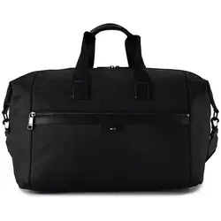BOSS Ray N Soft Reisetasche 50 cm - Schwarz - Reisetasche in modernem Design, ideal für Kurztrips oder Fitness mit robustem, nachhaltigem Material und praktischem Stauraum.