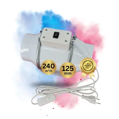 125mm Turboventilator 240m³/h