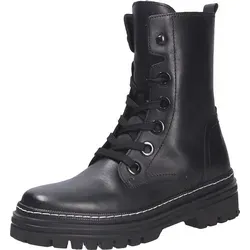 Gabor Shoes Biker Stiefel Schwarz Glattleder Größe: 36.5 Normal - Schwarz - 36