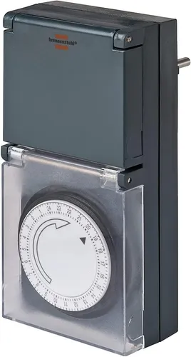 Brennenstuhl Timer., black, 1506460 in grau von brennenstuhl