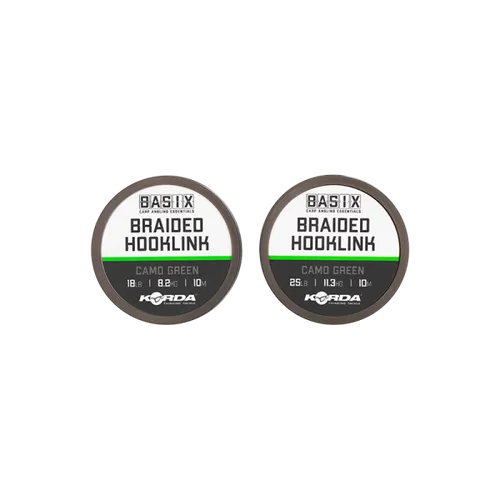 Korda - Basix Braided Hooklink 25lb 10m