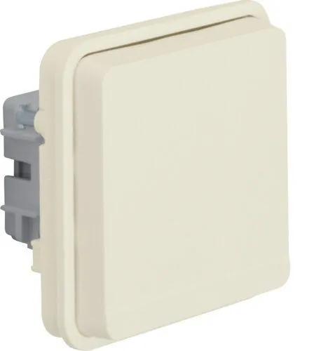 Berker 47063512 Schutzkontakt-Steckdosemit Klappdeckel und erhöhtem Berührungsschutz, W.1, polarweiß matt