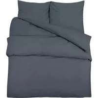 vidaXL Bettwäsche-Set Anthrazit 140x200 cm – Weiche Mikrofaser - Weiches Bettwäsche-Set aus langlebiger Mikrofaser in elegantem Anthrazit. Pflegeleicht, knitterfrei und maschinenwaschbar. Verleiht deinem Schlafzimmer eine stilvolle Note.