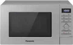 Panasonic Mikrowelle NN-S29KSMEPG - 20 l, 800 W mit 9 Automatikprogrammen und eleganter Edelstahlfront, ideal für schnelle Zubereitung