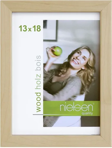 Holz-Wechselrahmen Quadrum 40x60 cm ahorn