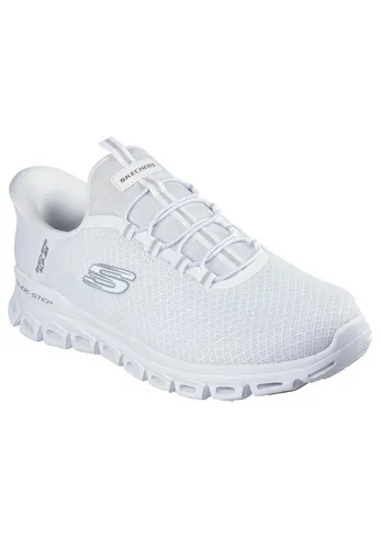 Skechers Glide Step Noxus 233010-WHT Herren Sneaker - Sneaker mit Hands Free Slip-in-System und Air-Cooled Memory Foam für höchsten Tragekomfort. Ideal für Freizeitaktivitäten und einfaches Anziehen.
