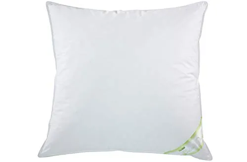 franknatur - Kopfkissen 100% Gänse-Federn Klasse 1 Kissen 80x80 Claudia