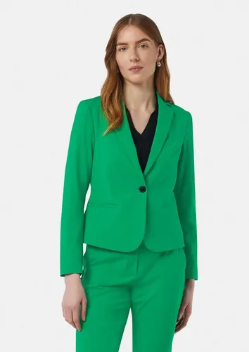 comma Jackenblazer Indoor-Blazer Antaillierter Blazer mit Reverskragen und Knopfverschluss