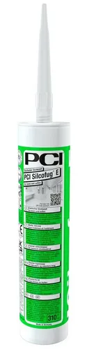 PCI Silcofug E Silikon Dichtstoff 310 ml – Brillantweiß - Hochwertiger Dichtstoff für innen und außen, ideal für präzise Abdichtungen. Brillantweiß, wetterbeständig und langlebig für optimale Ergebnisse.