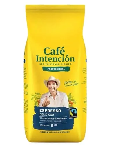 Kaffee ESPRESSO DELICIOSO von Café Intención, 1000g Bohnen