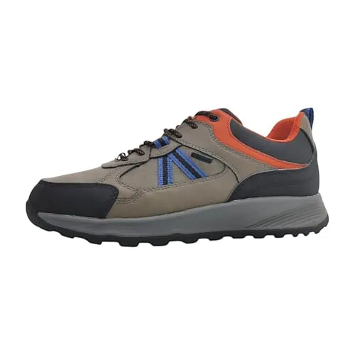 Geox Herren U TERRESTRE B ABX E Sneaker, Dove Grey, 44 EU - Herren-Sneaker mit hervorragender Dämpfungswirkung, die Stöße absorbiert und Schutz bietet – ideal für den täglichen Komfort.