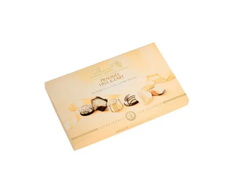 LINDT Schokolade, Lindt Pralines Hell und Zart für Liebhaber heller Pralinen 200g