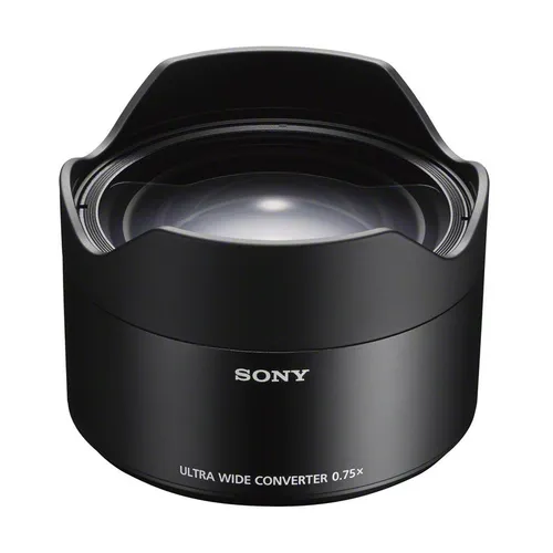 Sony SEL-075UWC Ultra Weitwinkel Vorsatzkonverter - Weitwinkel-Konverter für Kameras, ideal für kreative Fotografie mit minimalem Fokussierabstand und robustem, staub- und feuchtigkeitsgeschütztem Design.