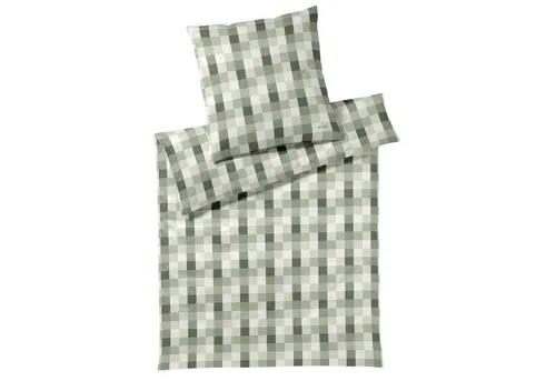 JOOP! »Mesh« Bettwäsche 4110-04 Kissen 40x80 cm in grün von JOOP!