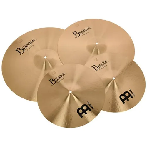 Meinl Byzance Traditional Co B-Stock - Zubehör für Schlaginstrumente, handgehämmertes B20 Bronze Set mit 14