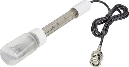 VOLTCRAFT PE-03 pH-Elektrode - Elektrische Messgeräte, ideale Ersatzelektrode für präzise pH-Messungen, kompatibel mit VOLTCRAFT PH-100 ATC, PH-212 und PHT-200.