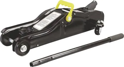 HP Flach-Rangierheber 2t - Hydraulik-Heber für sicheres Arbeiten - Werkstatteinrichtung mit Sicherheitsventil gegen Überbelastung, ideal für Werkstätten oder Heimwerker. Arbeitshöhe von 8.5 - 33cm für vielseitige Anwendungen.