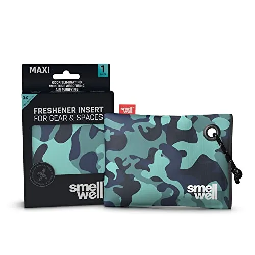 SmellWell Maxi Lufterfrischer für Taschen, Kleiderschränke, Autos und Räume bis zu 10m2. (Midnight Blue)