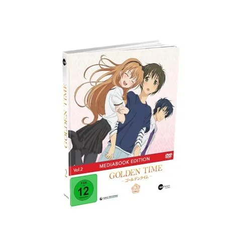 GOLDEN TIME - MEDIABOOK Vol. 2 - Folge 7-12 - DVD - Anime Filme in limitierter MEDIABOOK Edition, FSK 12, mit deutschen und japanischen Tonspuren für ein einzigartiges Seherlebnis.