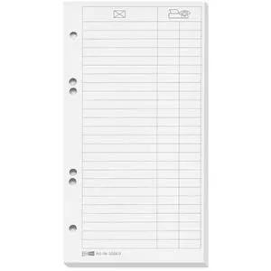 Produktbild Veloflex Ersatzeinlagen 5358000, Adressen, A5, für Telefonbuch, mit 6-fach Lochung, 25 Blatt