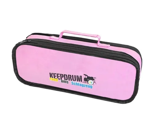 keepdrum MB01PK Glockenspiel Tasche Pink - Praktische Glockenspiel-Tasche aus reißfestem, wasserabweisendem Nylon mit 5mm Polsterung für besten Schutz. Ideal für Musikschüler und passend für viele Modelle.