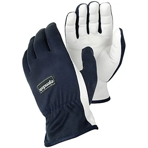 Ejendals Lederhandschuh Tegera 124, Größe 10, 1 Stück, blau/weiß, 124-10