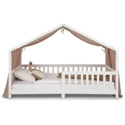 Idimex Hausbett-Himmel Lian in Taupe von IDIMEX