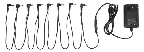 Shaman PS-23A Steckernetzteil für Effektpedale - Netzteile & Zubehör, versorgt bis zu 8 Geräte gleichzeitig mit stabiler 9V/DC Spannung für kreative Effekte.