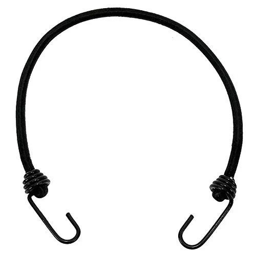 STK. Spanngurt Spanngummi Ø 8 mm x 60 cm, Schwarz, stabil ummantelt 4