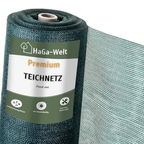 HaGa Premium Teichnetz & Pool Abdecknetz – 3 m Breite