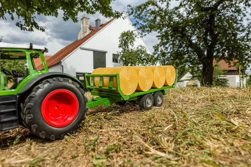 Carson Modellsport 1:16 Heuwagen für RC Traktor grün 1:16 Anhänger