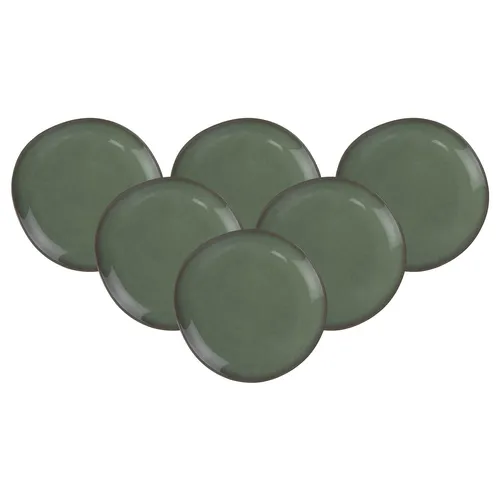 like. by Villeroy & Boch Lave Frühstücksteller 6er Set - Skandinavisches Design - Teller aus Steingut, Ø 23 cm, spülmaschinen- und mikrowellensicher. Verleihe deinem Frühstück mit skandinavischem Design und besonderen Farbnuancen einen individuellen Stil.