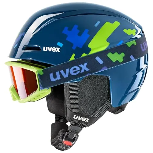 UVEX Kinder Helm viti set