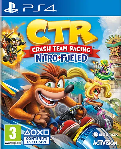 Crash Team Racing Nitro-Fueled (Fahren/Racing) PS4 PLAYSTATION 4