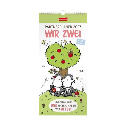 sheepworld: Wir zwei - Partnerplaner 2027 von Sheepworld AG