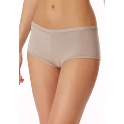 Schiesser Panty Personal Fit Lurex-Nähte, atmungsaktiv, Single Jersey, ohne störende Seitennähte braun L